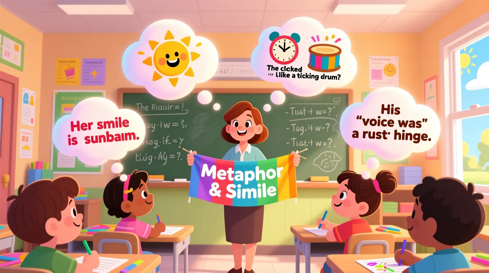 Similes and Metaphors for 4th Graders