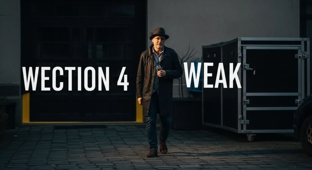 Torn like thin plastic