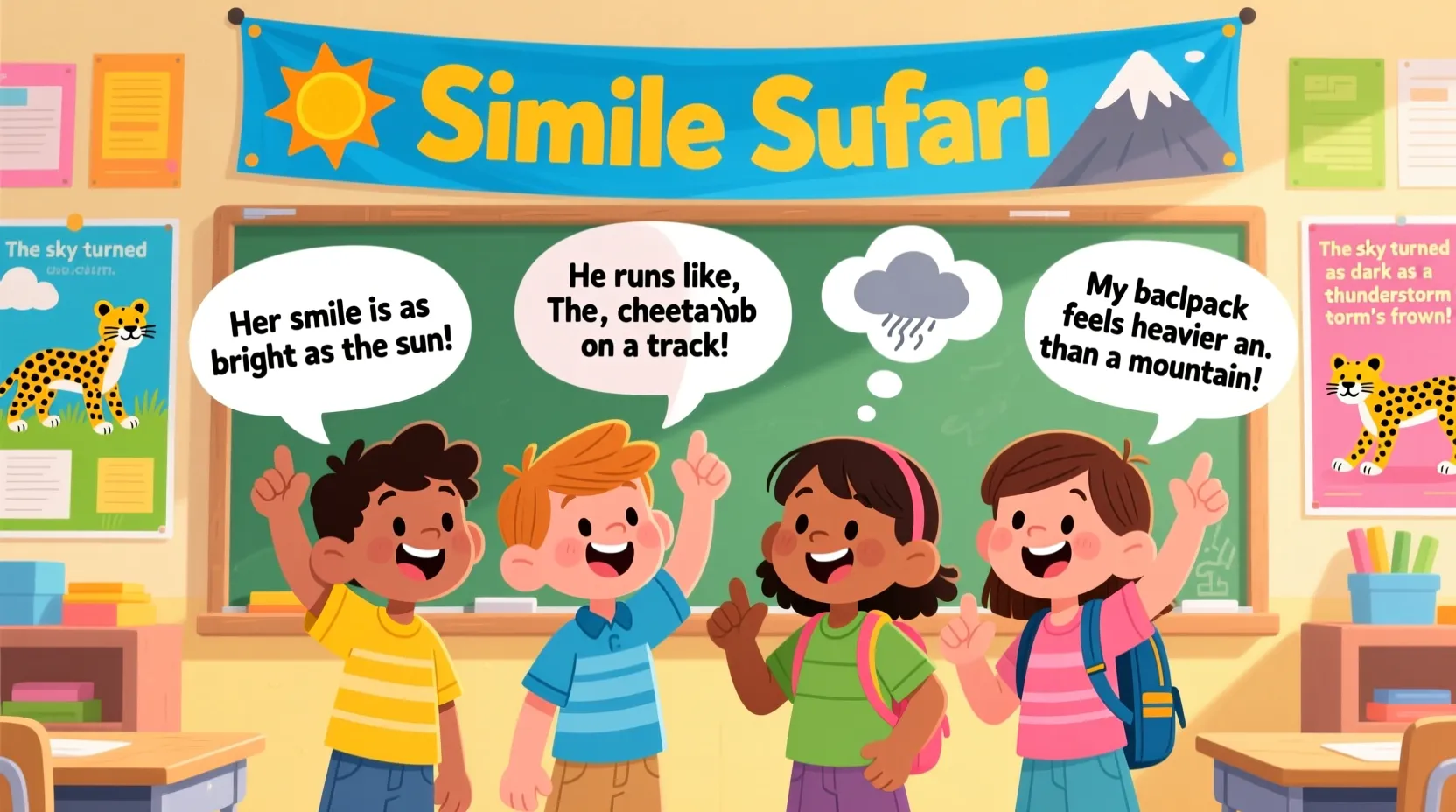 Similes for 5th Graders