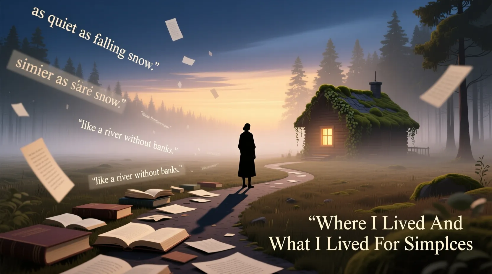 Where I Lived And What I Lived For Similes