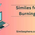 Similes for Burning