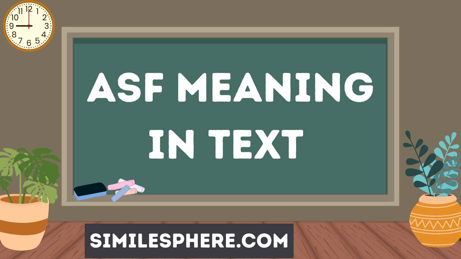 ASF Meaning in Text