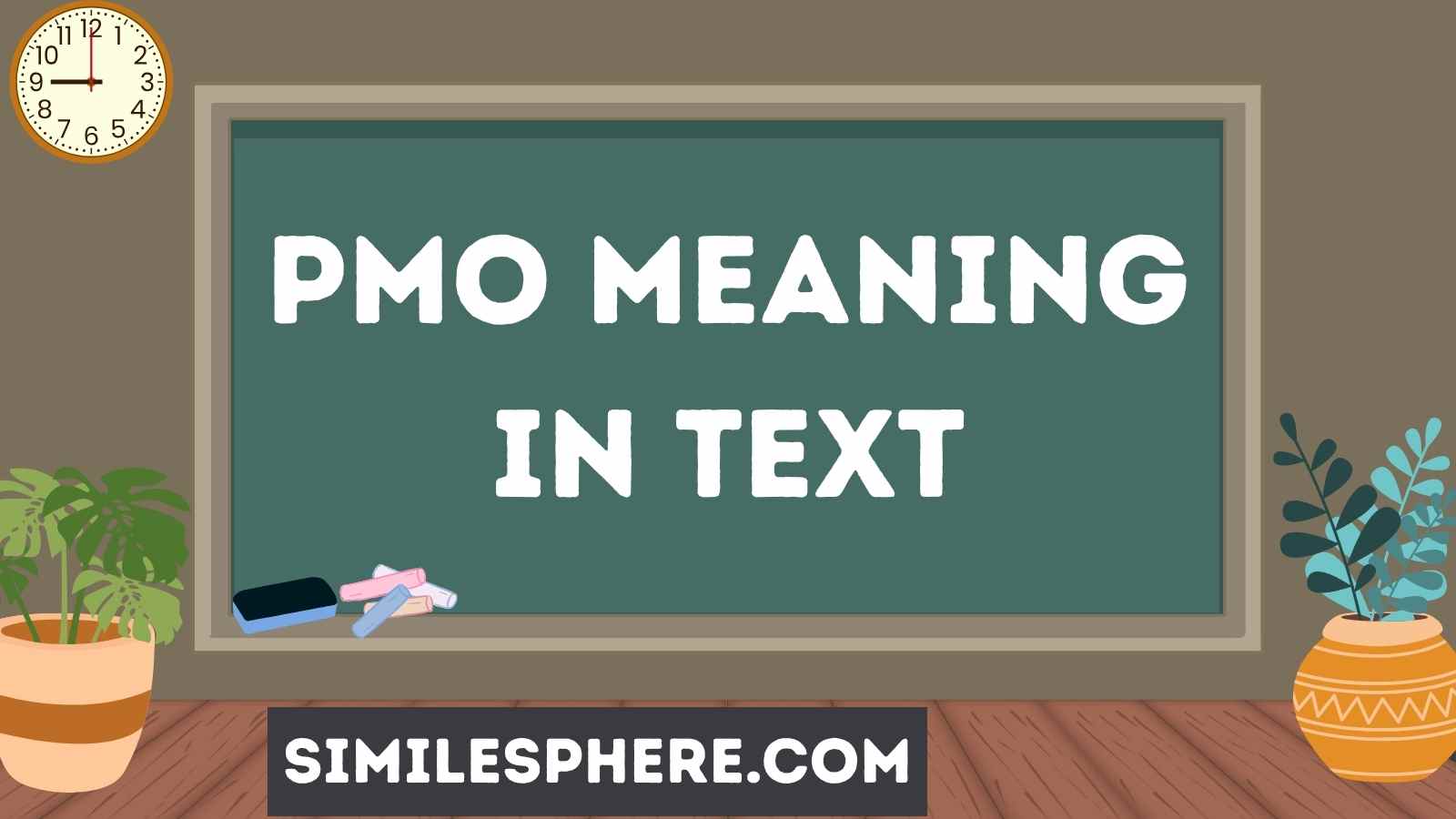 PMO Meaning in Text