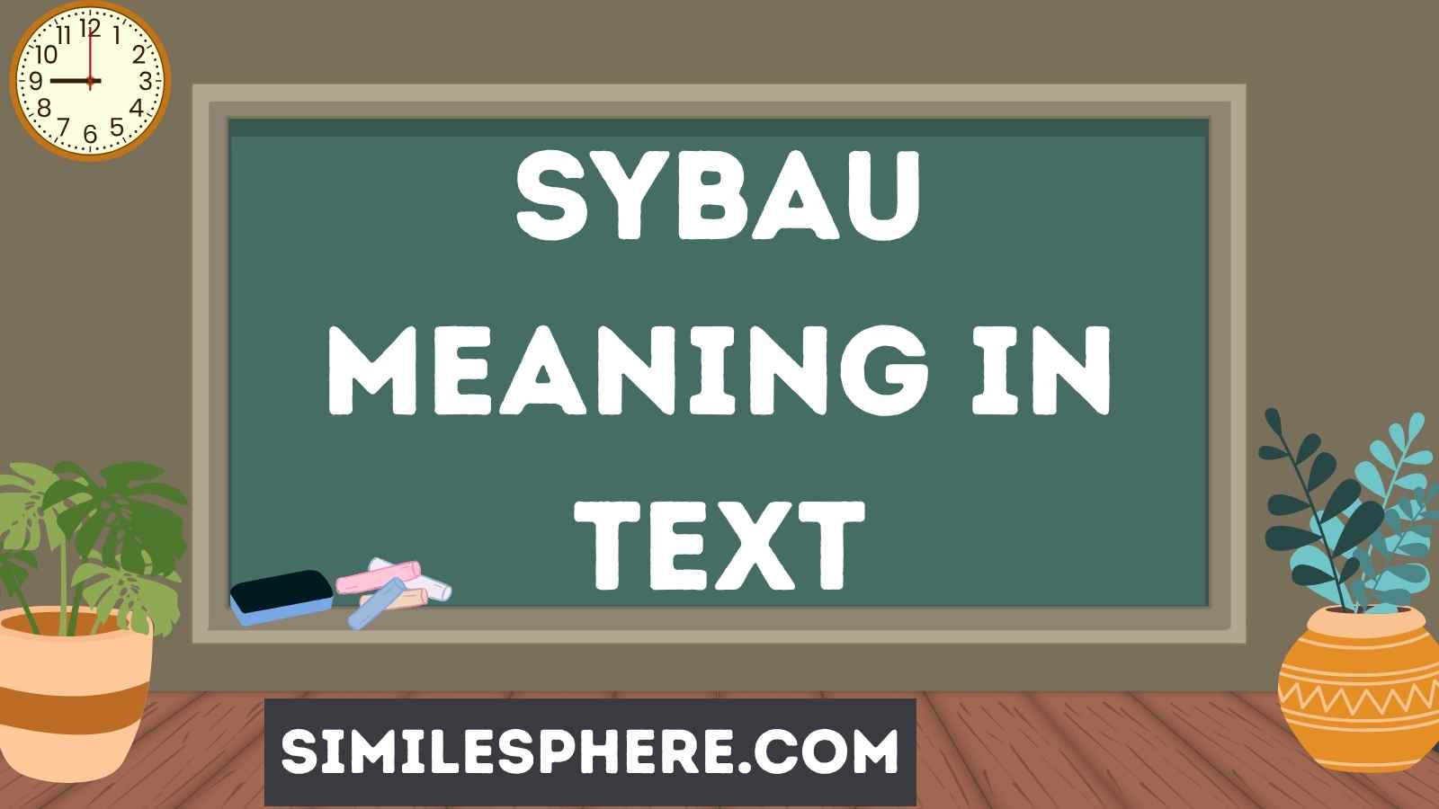 SYBAU Meaning in Text