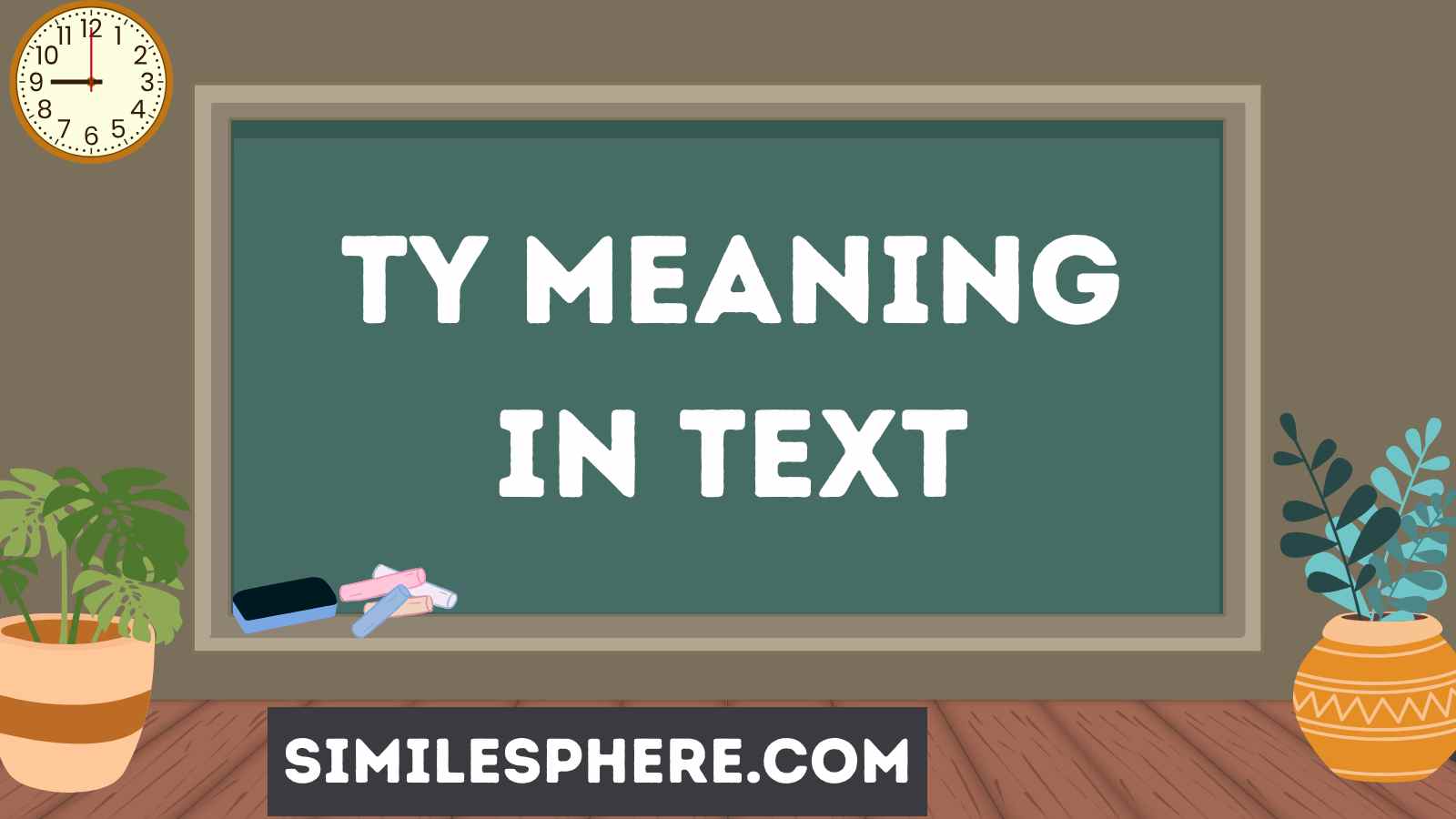 TY Meaning in Text