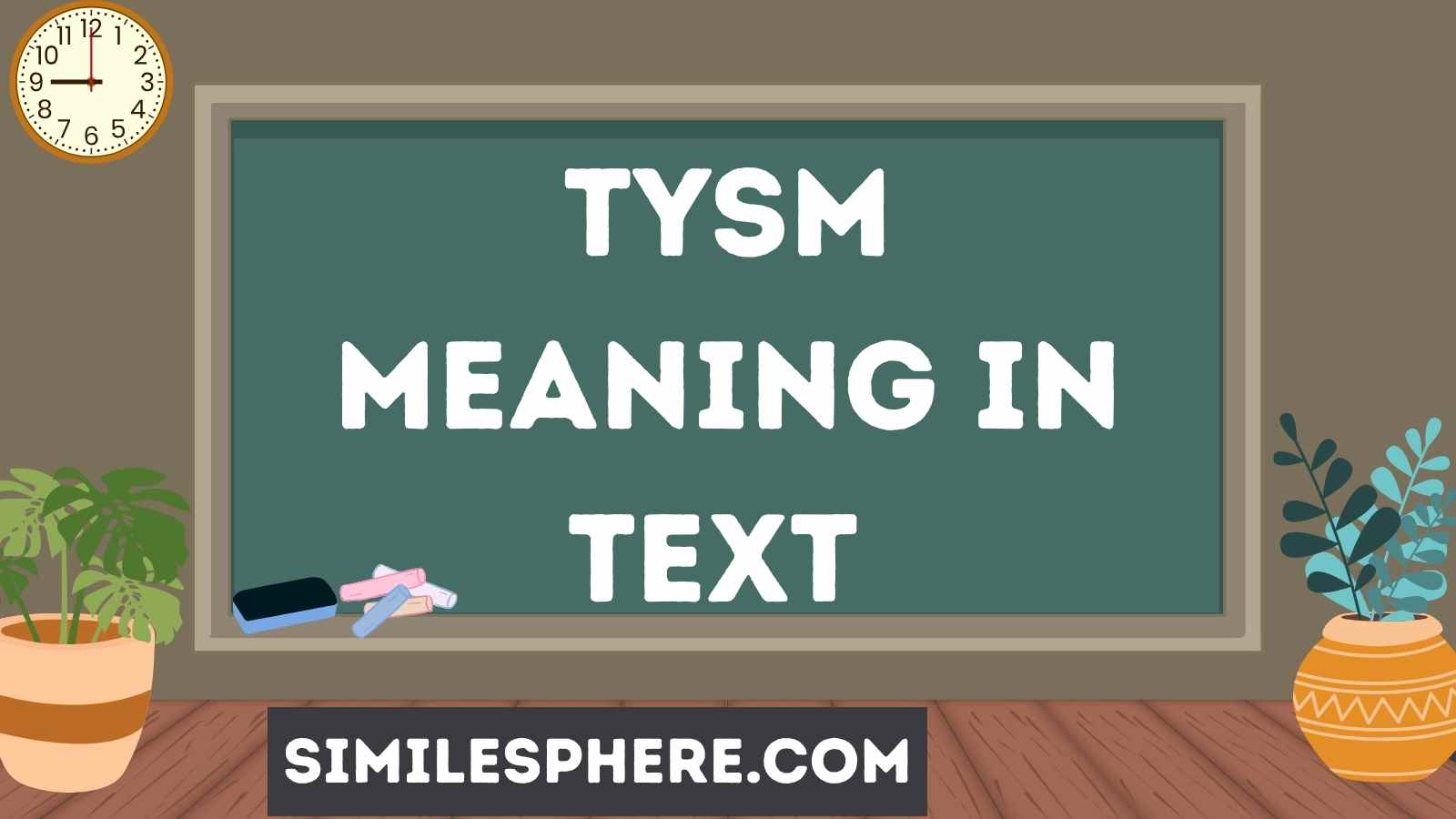 TYSM Meaning in Text