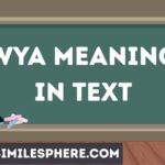 WYA Meaning in Text