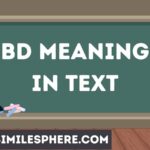 BD Meaning in Text