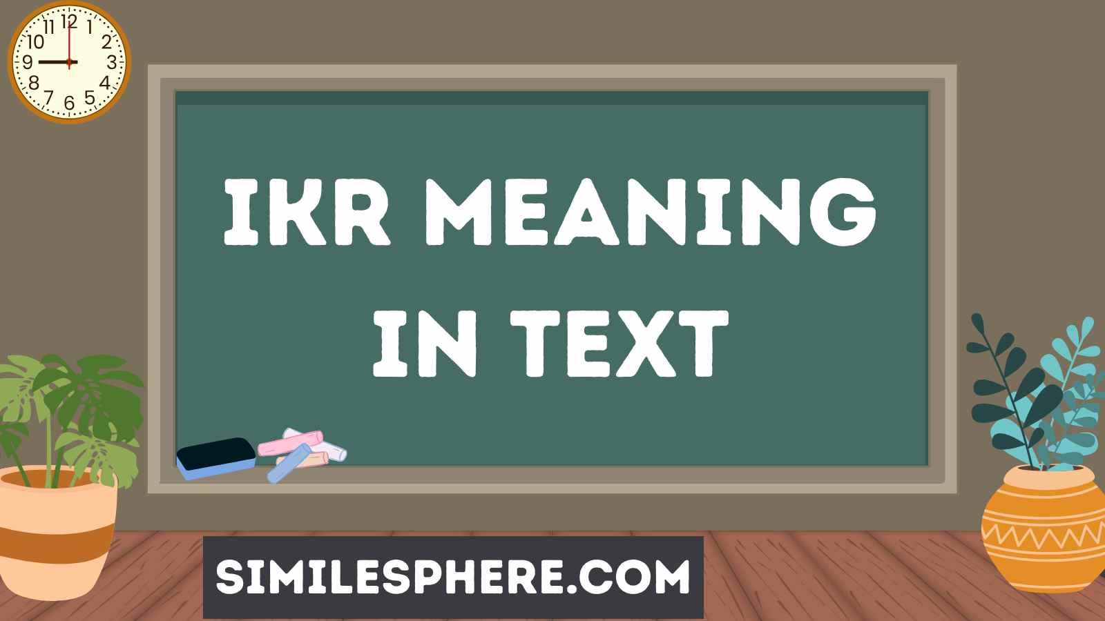 IKR Meaning in Text
