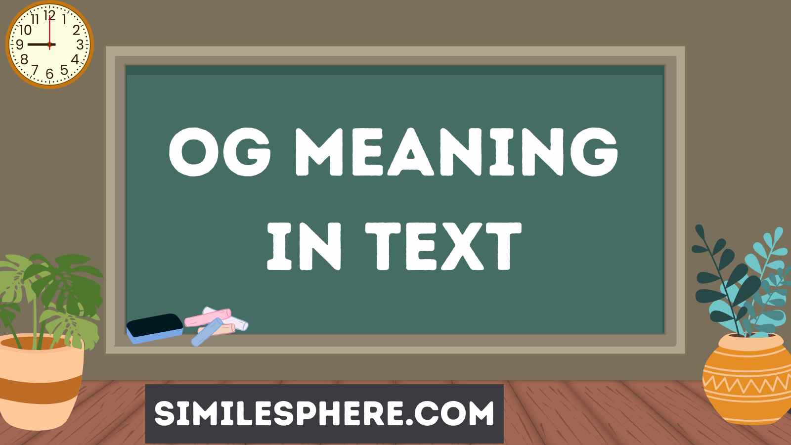 OG Meaning in Text