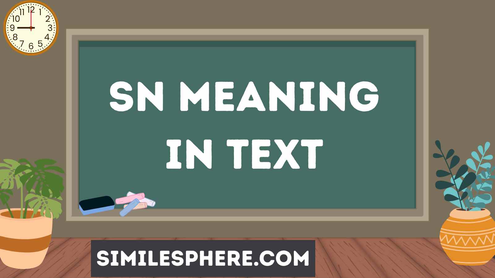 SN Meaning in Text