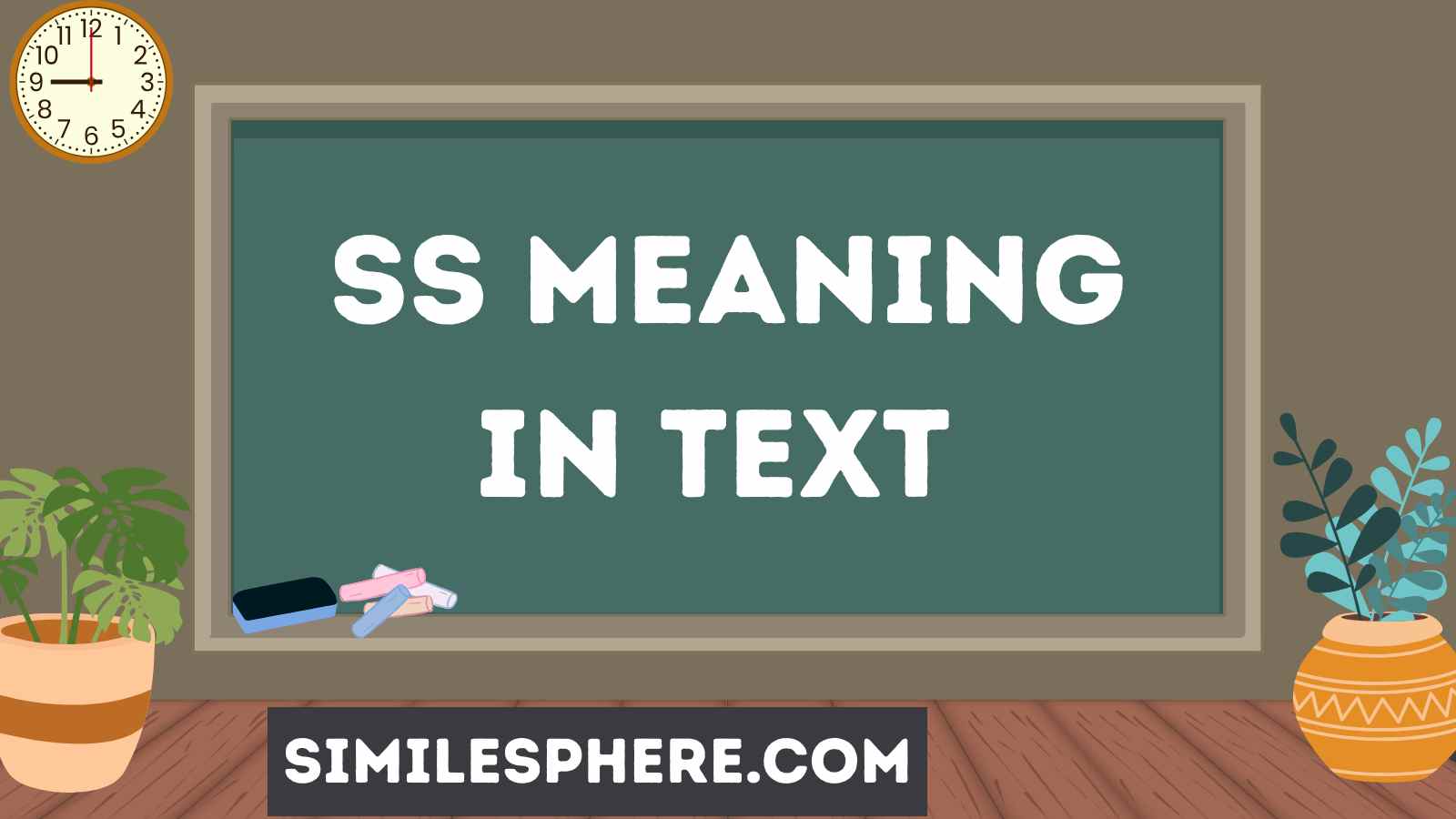 SS Meaning in Text