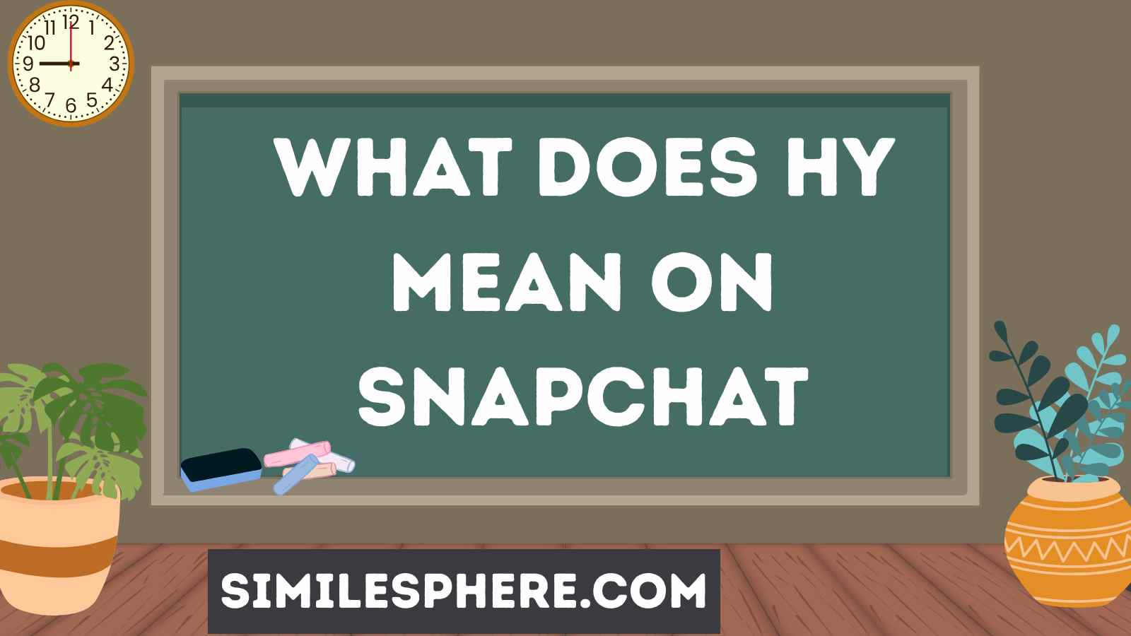 What Does HY Mean on Snapchat