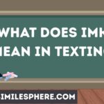 What Does IMK Mean in Texting